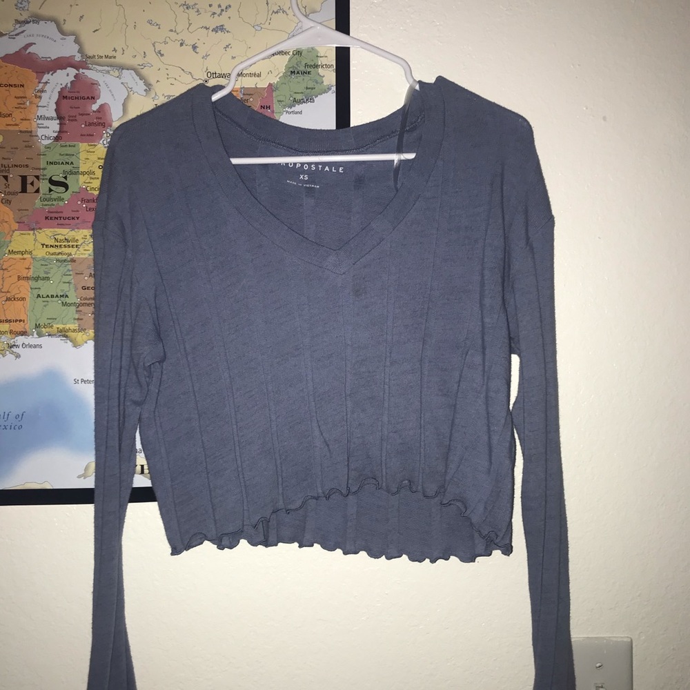 Blue Aeropostale Long Sleeve